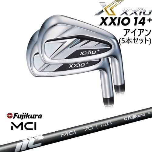 XXIO 14 XXIO14+ アイアン5本set(6I-PW) ゼクシオ14プラス[6P