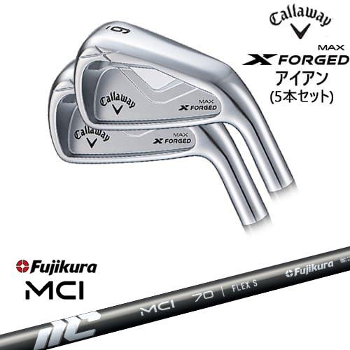 X（キャロウェイゴルフ） X FORGED MAX アイアン5本set(6I-PW) 2025年