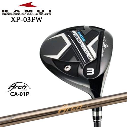 カムイxp-03FW 3w5wセット フジクラMCF6s 美品 中条カムイ KAMUI（カムイ） KAMUI/カムイ/XP-03FW/フェアウェイウッド/CA-01P