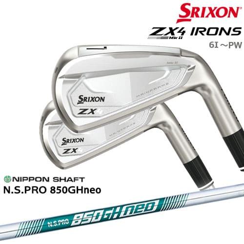 在庫品組立発送】スリクソン ZX4 MK II Mk2 アイアン5本セット(6I-PW 