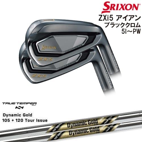 ZXi ZXi5 ブラッククロム アイアン6本set(5I-PW)[5P]スリクソンSRIXON 