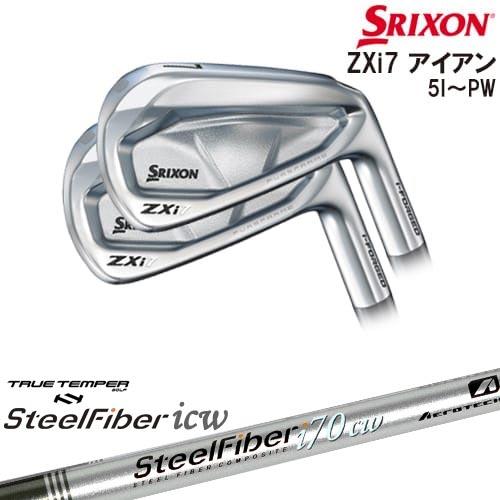 【ZXi7×スチールファイバー】スリクソンZXi7アイアン5-9.PW6本セット ZX（スリクソン） SRIXON ZXi7 IRON アイアン6本set(5I-PW)[5P