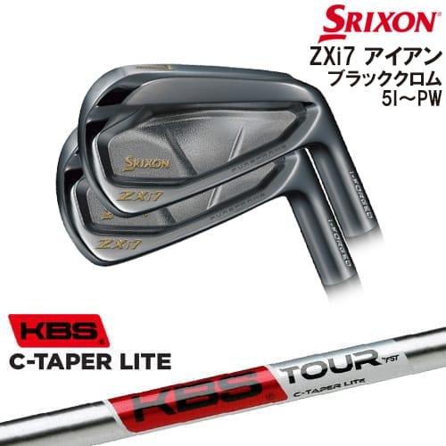 ZXi ZXi7 ブラッククロム アイアン6本set(5I-PW)[5P]スリクソンSRIXON