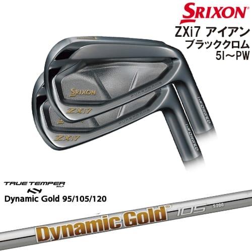 ZXi ZXi7 ブラッククロム アイアン6本set(5I-PW)[5P]スリクソンSRIXON
