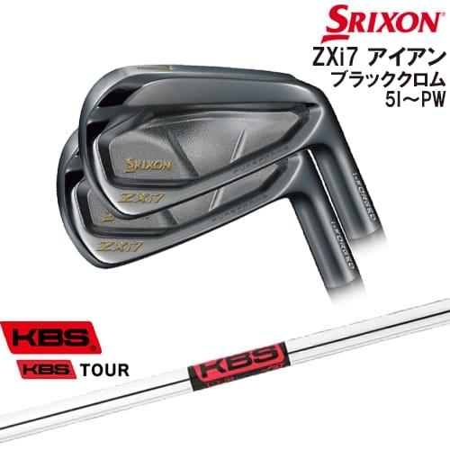 ZXi ZXi7 ブラッククロム アイアン6本set(5I-PW)[5P]スリクソンSRIXON