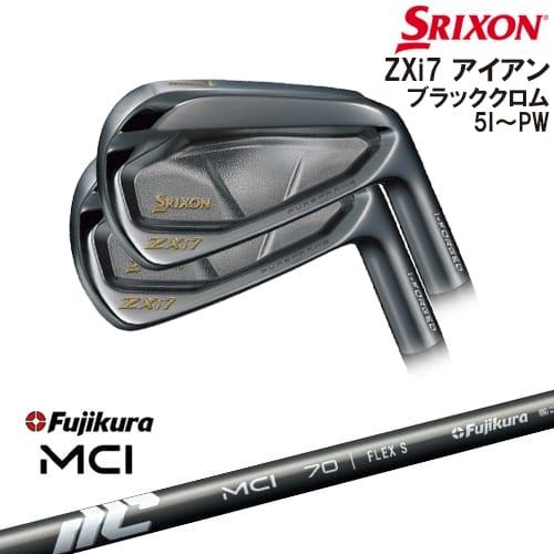 ZXi ZXi7 ブラッククロム アイアン6本set(5I-PW)[5P]スリクソンSRIXON