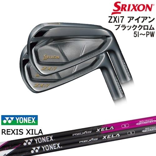 ZXi ZXi7 ブラッククロム アイアン6本set(5I-PW)[5P]スリクソンSRIXON