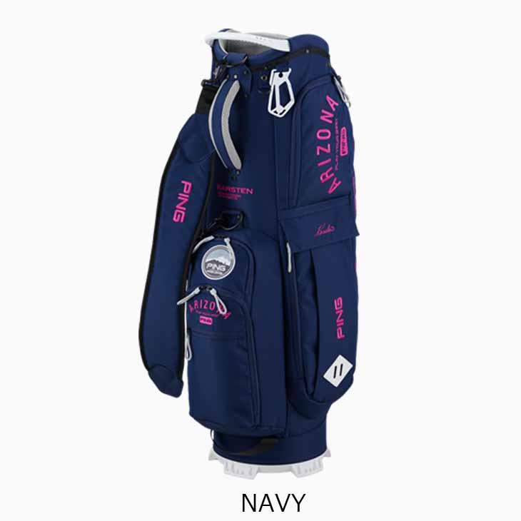 【新品 未使用】PING ARIZONA キャディバッグ ホワイト PING ピン 未使用 キャディバッグ ホワイト・グリーン PING ピン 未