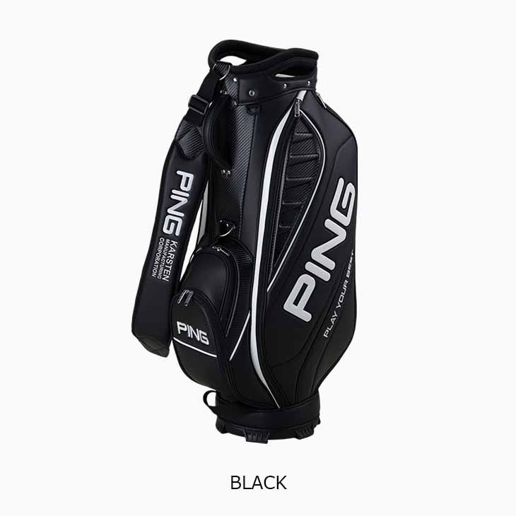 ゴルフバッグ　キャディバッグ　PING PING（ピン） キャディバッグ CB-U2505 XLT 38653 9型 口枠5分割 二つ