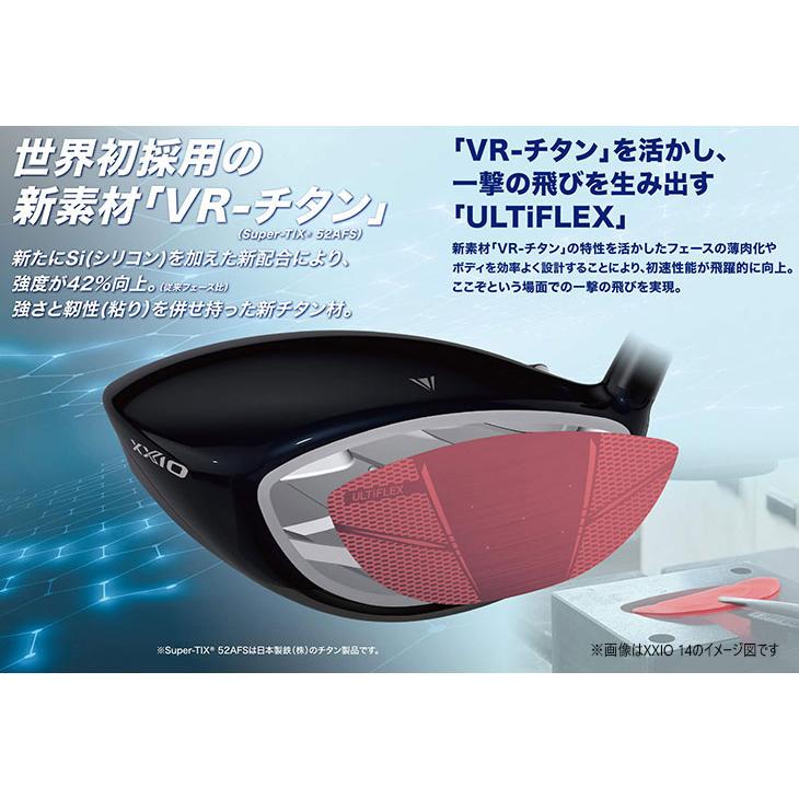 XXIO 【高反発加工】XXIO 14+ Driver ゼクシオ14プラス ドライバー