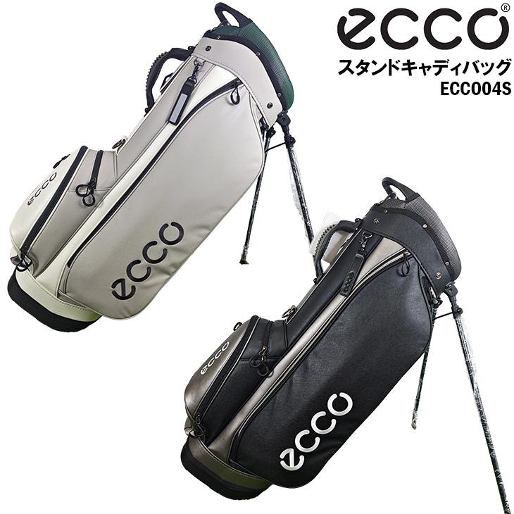 美品‼️ エコーecco キャディバッグ ecco（エコー） スタンドキャディバッグ ECC004S ブラック ライト