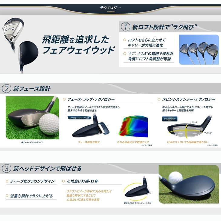 PING ピンゴルフ GLE3 フェアウェイウッド 3番 5番 7番 9番 PING ピンゴルフ GLE3 フェアウェイウッド 3番 5番 7番 9番