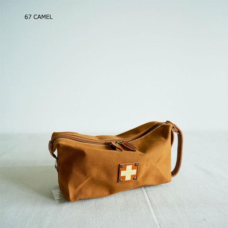 木の庄帆布 帆布 KHG-BP01T CANVAS BOX POUCH ボックスポーチ 2023モデル kinoshoTRANSIT_9