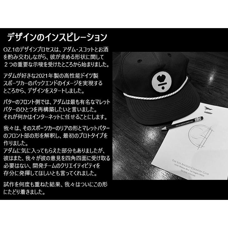 L.A.B. GOLF ラブ・ゴルフ OZ.1 オージー・ワン パター ライ角バランスパター ラブゴルフ アダム・スコット監修パターの画像