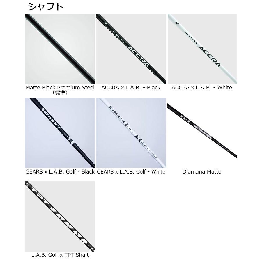 メーカーカスタム】L.A.B. GOLF ラブ・ゴルフ DF3i パター ライ角