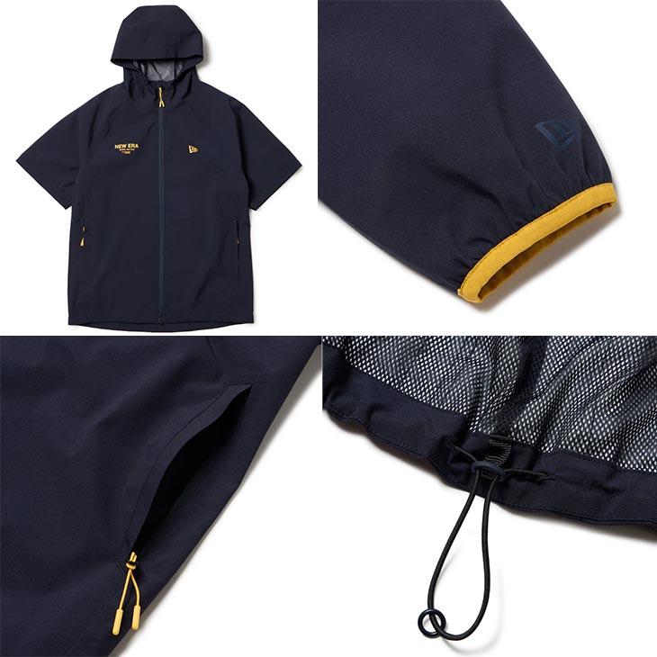 NEW ERA（ニューエラ） ネイビー GF RAIN JACKET 2-WAY SLEEVE NVY