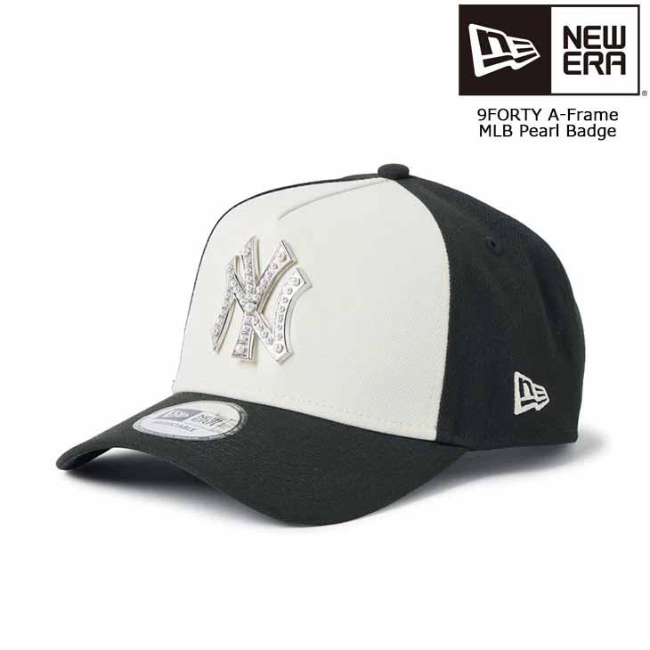 NEW ERA（ニューエラ） キャップ 9FORTY A-Frame MLB パール バッジ