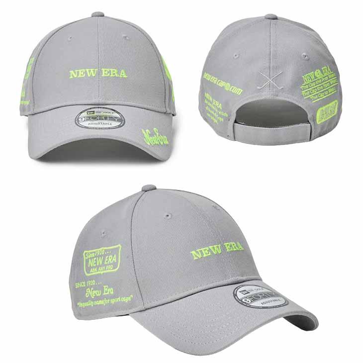 NEW ERA（ニューエラ） キャップ アーカイブロゴ グレー 940 9FORTY