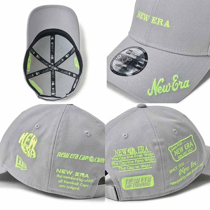 NEW ERA（ニューエラ） キャップ アーカイブロゴ グレー 940 9FORTY
