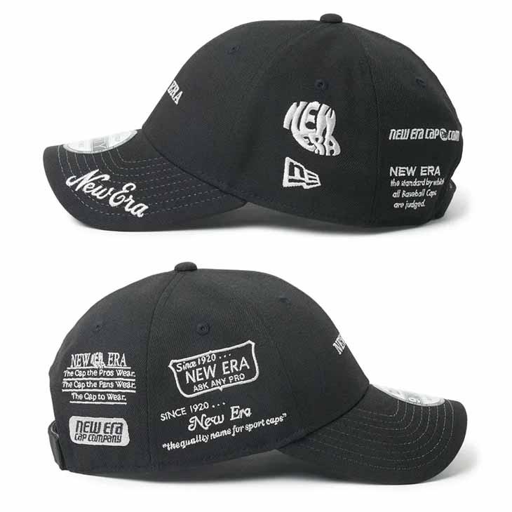 NEW ERA（ニューエラ） キャップ アーカイブロゴ ブラック 940 9FORTY
