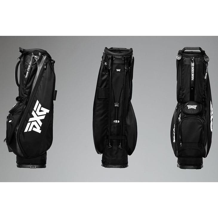 【ネームプレート付】【検品済】PXG 2020 CARRY STAND BAG キャリースタンドバッグ B-UGB8-EP スタンドキャディバッグ ブラック 口枠4分割｜ovdgolfshop｜02