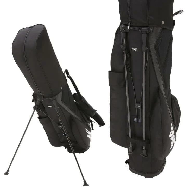 【ネームプレート付】【検品済】PXG 2020 CARRY STAND BAG キャリースタンドバッグ B-UGB8-EP スタンドキャディバッグ ブラック 口枠4分割｜ovdgolfshop｜03