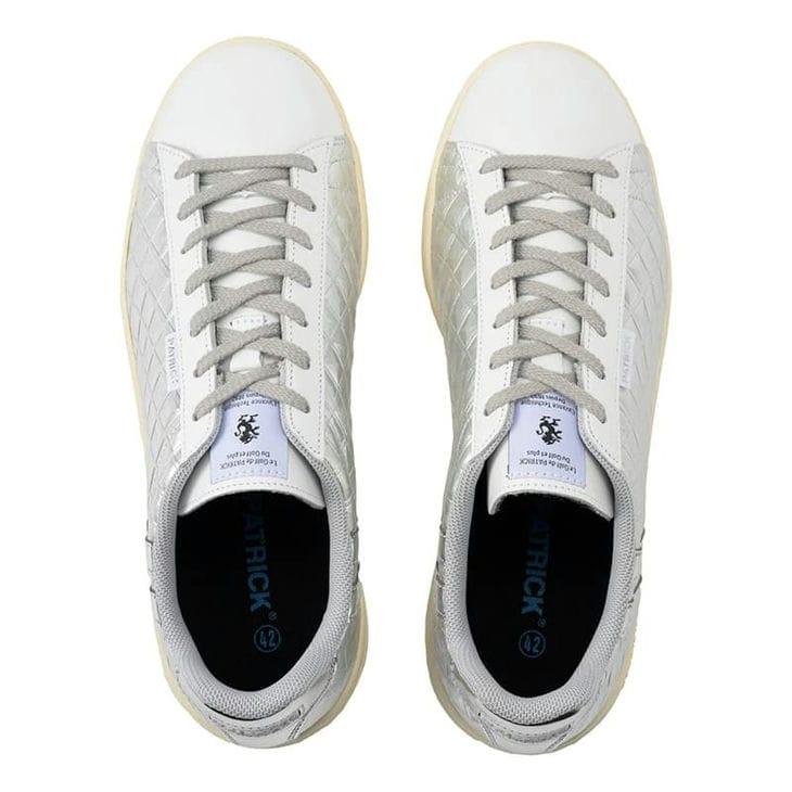 PATRICK シルバー レッド ゴルフシューズ ovdgolfshop_pat-gs-g3014-