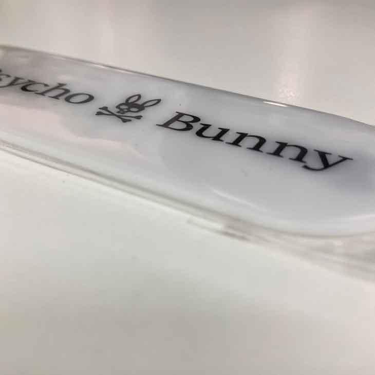 Psycho Bunny（サイコバニー） ネームプレート 非売品 ブラック