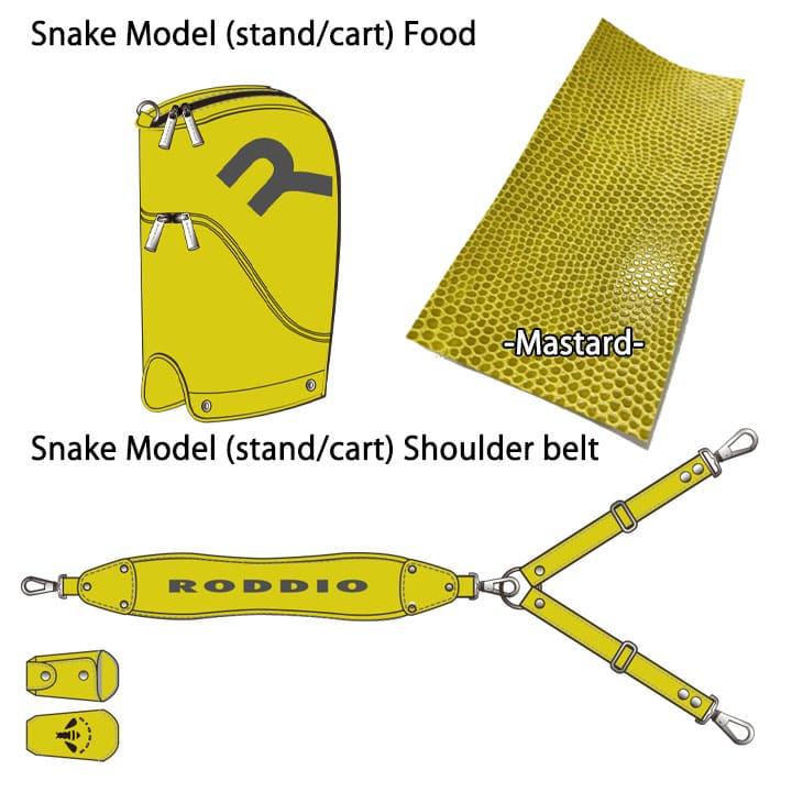 RODDIO/ロッディオ/2021年PREMIUMキャディバッグ/Snake_Design