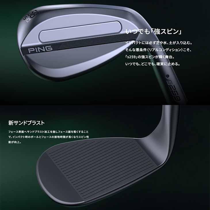 PING（ピン） s259 ウェッジ Eグラインド EYE2ソール N.S.PRO 850GH