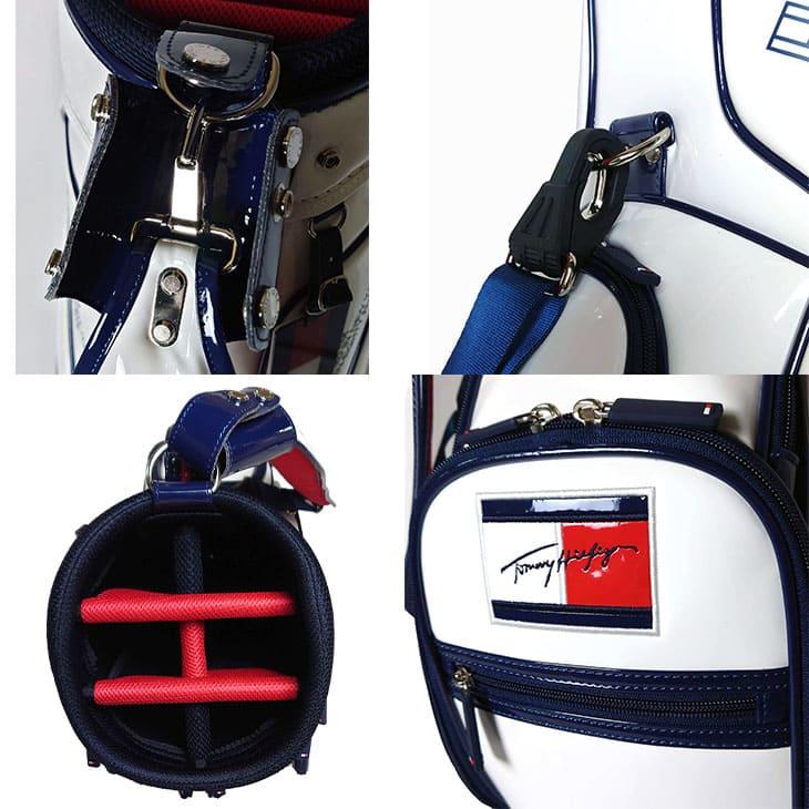 【キャディバッグの下取り・修理承ります】トミーヒルフィガー TOMMY_HILFIGER THMG1SC4 CURSIVE_CADDIE_BAG カーシブキャディバッグ カート 
