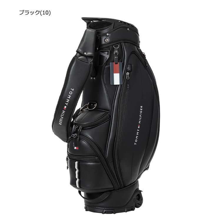 【キャディバッグの下取り・修理承ります】トミーヒルフィガー TOMMY HILFIGER THMG5FC2 カートキャディバッグ MONOTONE EDITION 9型4分割_1