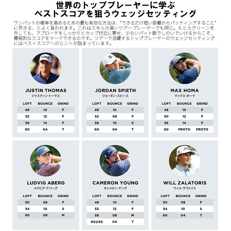 ボーケイ・デザイン SM10 ウェッジ 右用 タイトリスト Titleist [JC] ボーケイ専用シャフト BV105 Vokey Design SM10 Wedges｜ovdgolfshop｜06