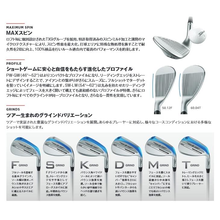 SM10 ウェッジ 48度 Wedge Flex タイトリスト ボーケイデザイン SM10 ウェッジ - ジーワンゴルフ
