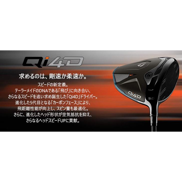 TaylorMade（テーラーメイド） Qi4D DRIVER ドライバー [JC] REAX 50