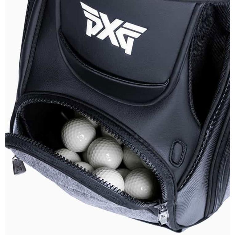 PXG 2022 Hybrid Stand Bag ハイブリッド スタンドキャディバッグ ヘザーグレー メンズ 6分割 ネームプレート無し｜ovdgolfshop｜08