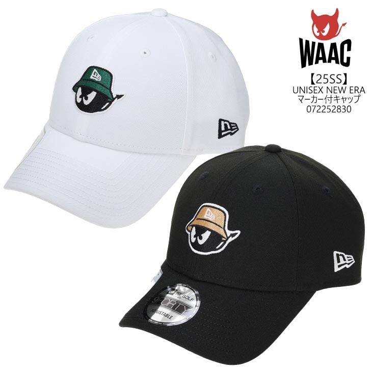 【新品未使用】NewEra WAAC コラボ　ホワイト キャップ マーカー付 9FORTYマーカー付きキャップ ホワイト