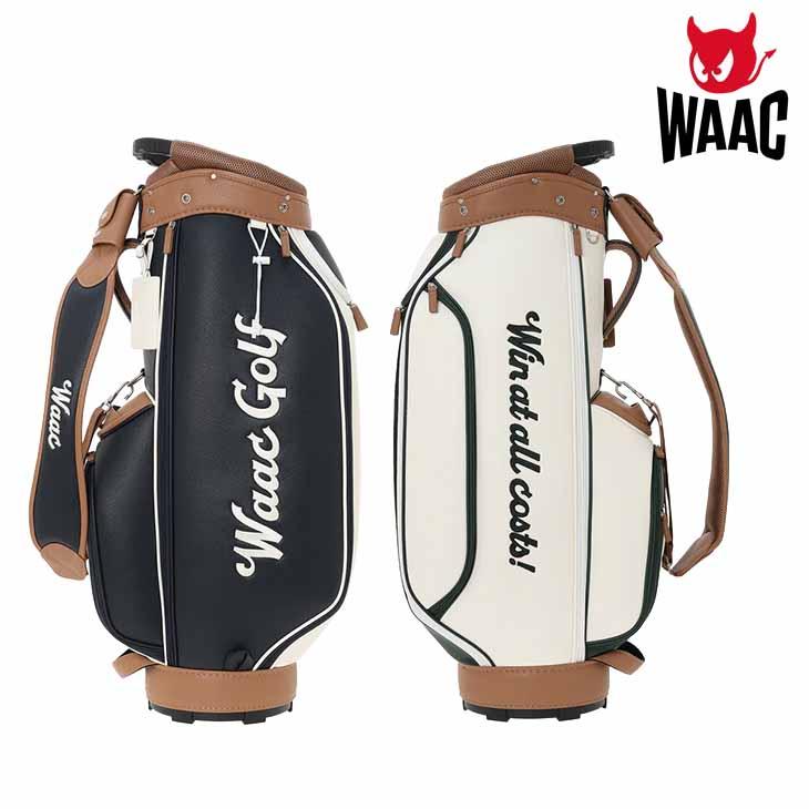 WAAC シルバー スタンドキャディバッグ キャディバッグ