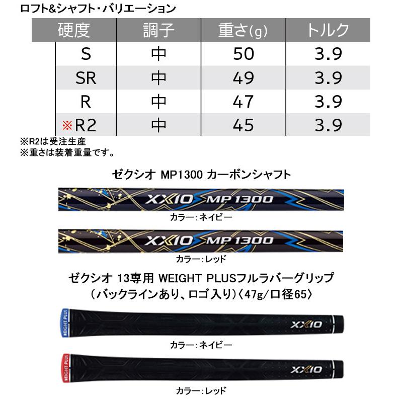 ゼクシオ13 5本6i〜PW MP-1300 R ゼクシオ（XXIO）（メンズ）ゼクシオ13 アイアンセット 5本(6I