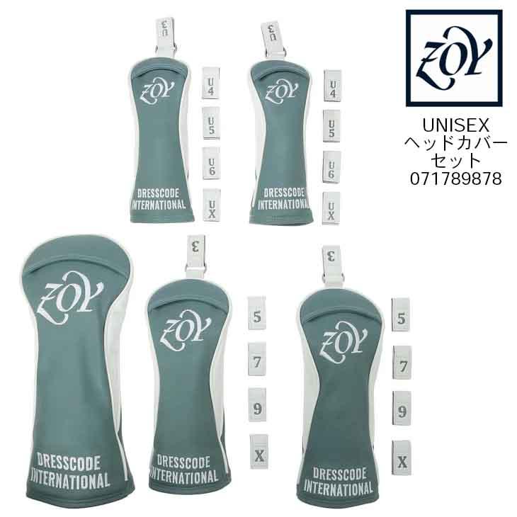 ゾーイ エナメル ヘッドカバー 5点セット(DR×1,FW×2,UT×2)収納袋付 071769883【新品】2SS2 ZOY ドライバー用 フェアウェイウッド用 ユーテイリティ用 ZOY（ゾーイ） ZOY UNISEX ヘッドカバーセット 071789878 : カスタム
