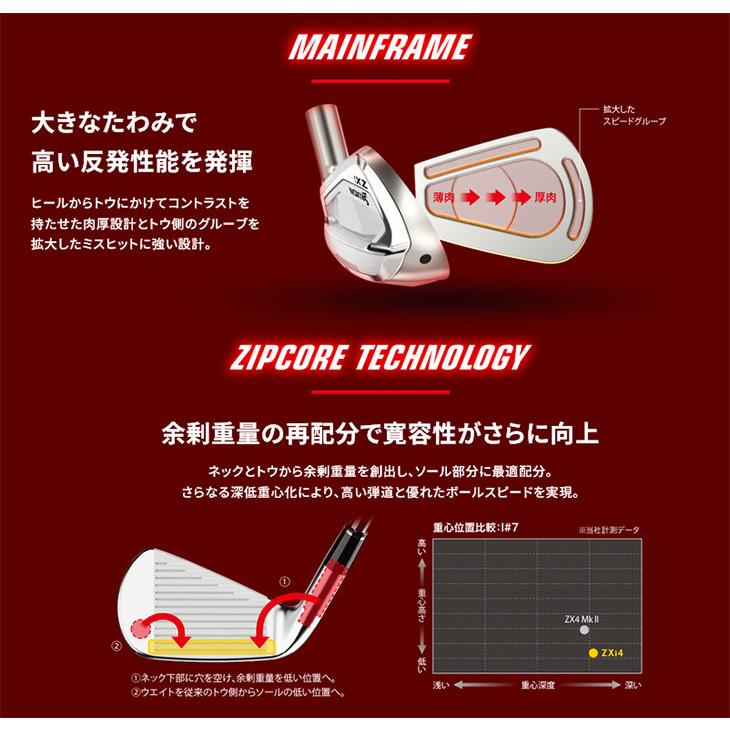 ZX(スリクソン) SRIXON ZXi4 アイアン単品(4I/5I/AW/SW) 右用 ZX(スリクソン) SRIXON ZXi4 アイアン単品(4I/5I/AW/SW) 右用