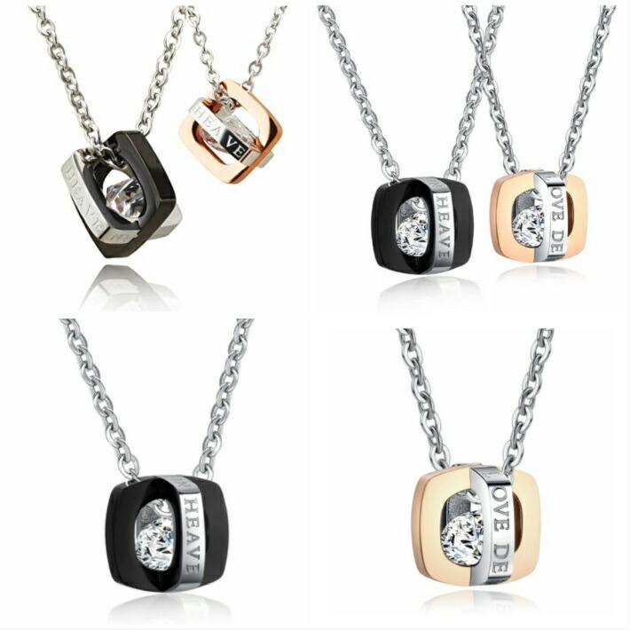 クリスマスベアモチーフバレッタ& クリスマスベア2WAYネックレス ペアネックレス 2本セット ペア ネックレス W リング シルバー