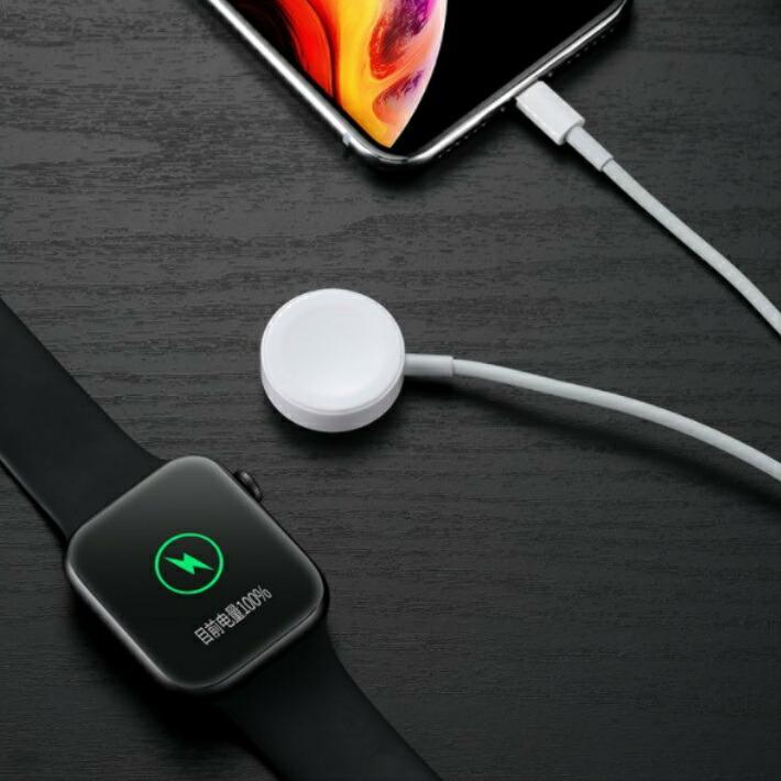 2in1 アップルウォッチ6 SE se iPhone 充電器 アップルウォッチ充電器