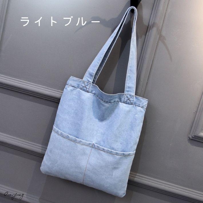 DIESEL デニムトートバッグ ライトブルー DIESEL TOTE トートバッグ｜ブルー｜ウィメンズ｜DIESEL