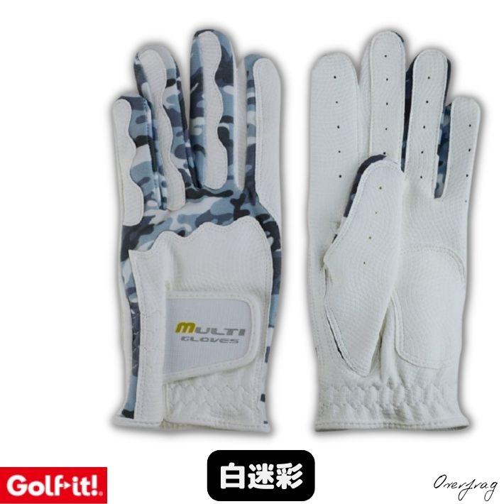 Golf it!（ゴルフイット） ゴルフ グローブ 左 メンズ 耐久性 雨 合成