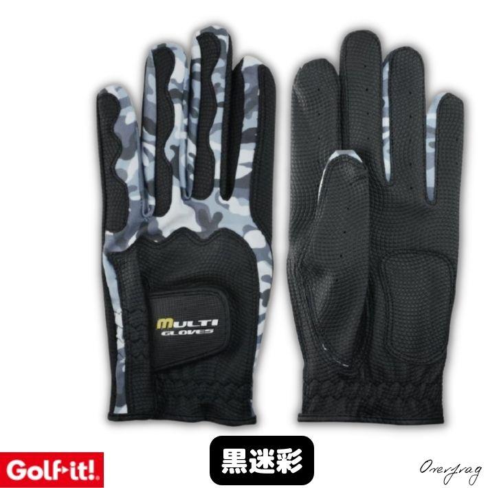 Golf it!（ゴルフイット） ゴルフ グローブ 左 メンズ 耐久性 雨 合成