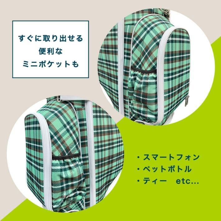 ゴルフ キャディバッグ クラブバッグ メンズ レディース 9.5インチ 9.5型 高品質 生活防水 防水 カラフル TBE 目立つ 見つけやすい 軽い 飛衛門_12
