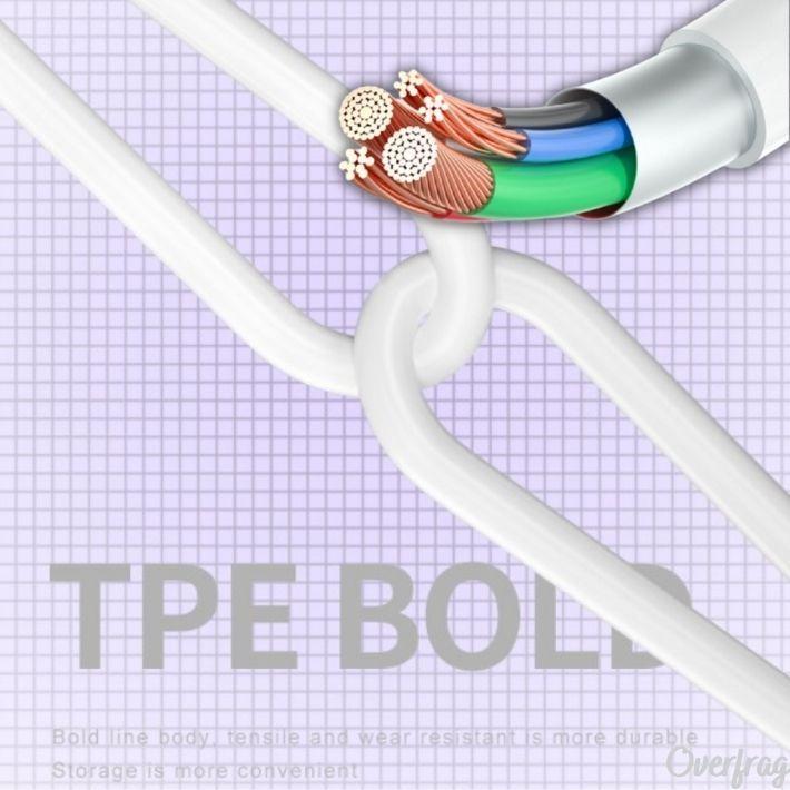 【選べる 1m 2m】  TypeC充電ケーブル USB PD QC3.0対応 急速充電 Type-C タイプ ケーブル スマホ充電器 3A｜over-frag｜05