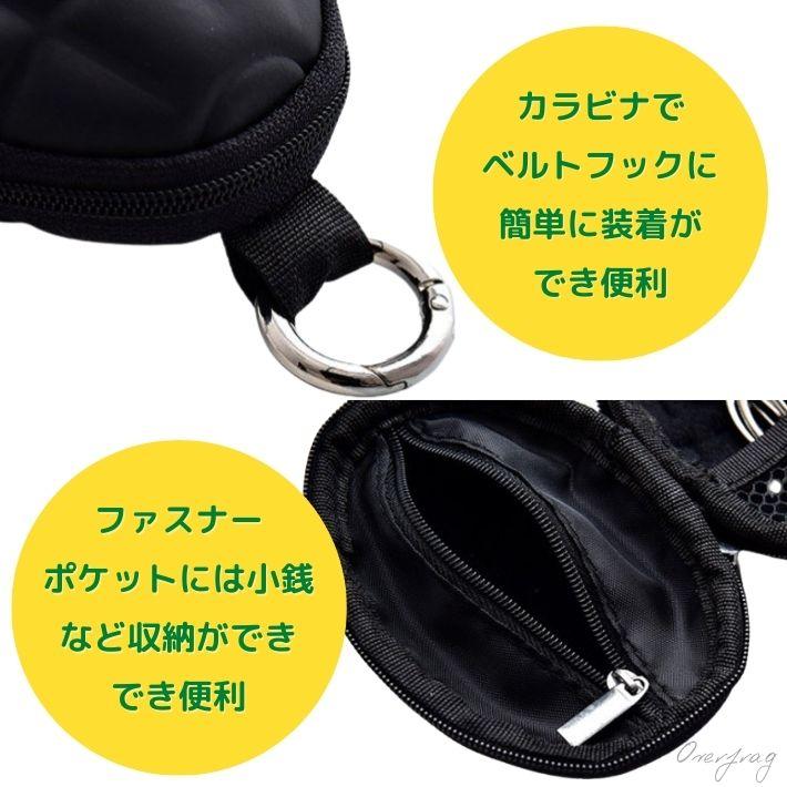 ゴルフ ボールポーチ ボールケース 手榴弾 モチーフ ミリタリー グッズ