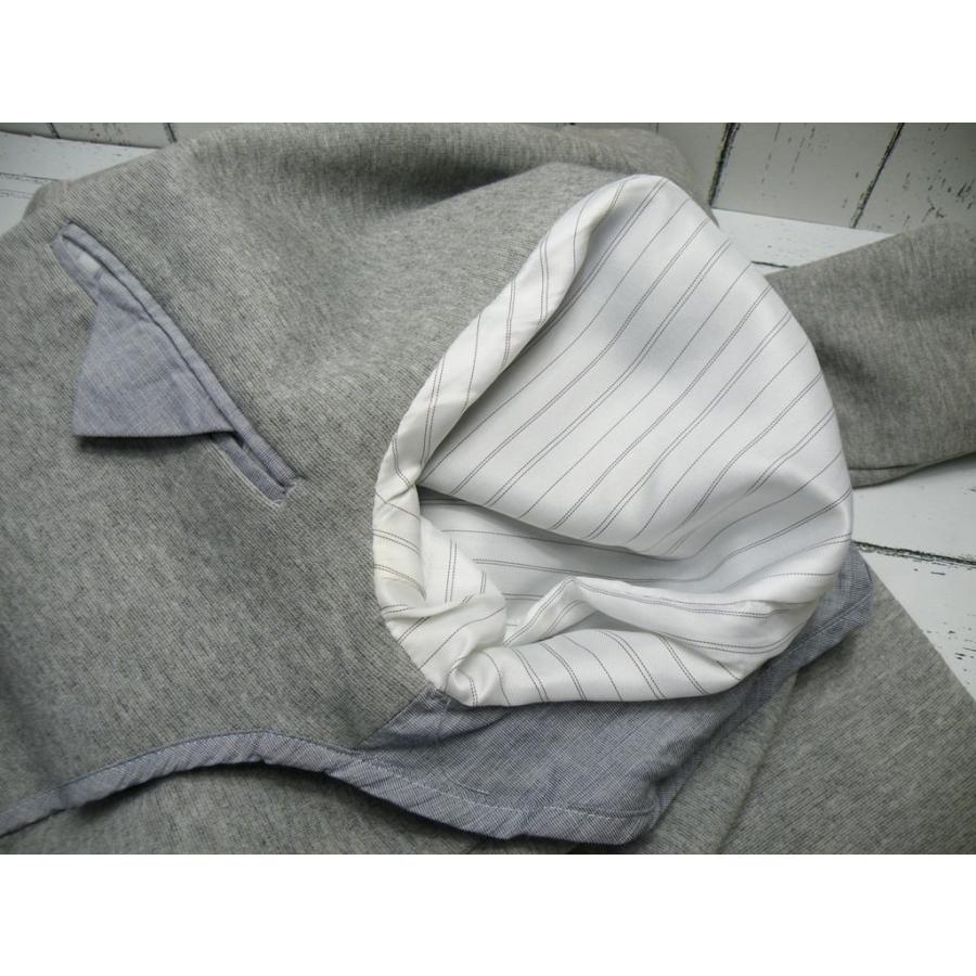 オールシーズン◎　BANANA REPUBLIC（バナナリパブリック）コットンサックジャケット｜ライトグレー｜サイズ：S（肩幅：42cm）｜USED　メンズ | BANANA REPUBLIC | 10